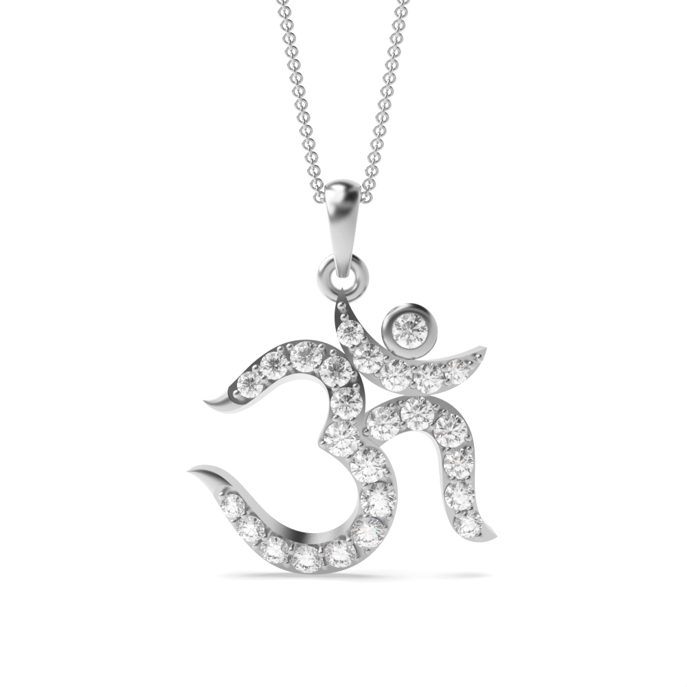 White Gold Religious pendants