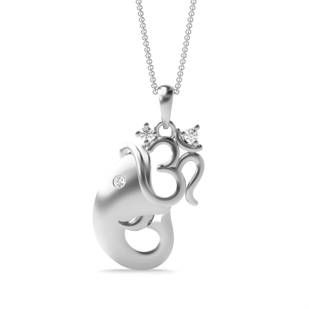 White Gold Religious pendants