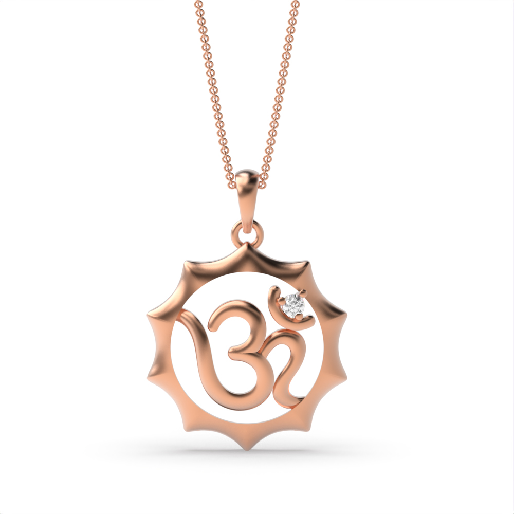 Rose Gold Religious pendants