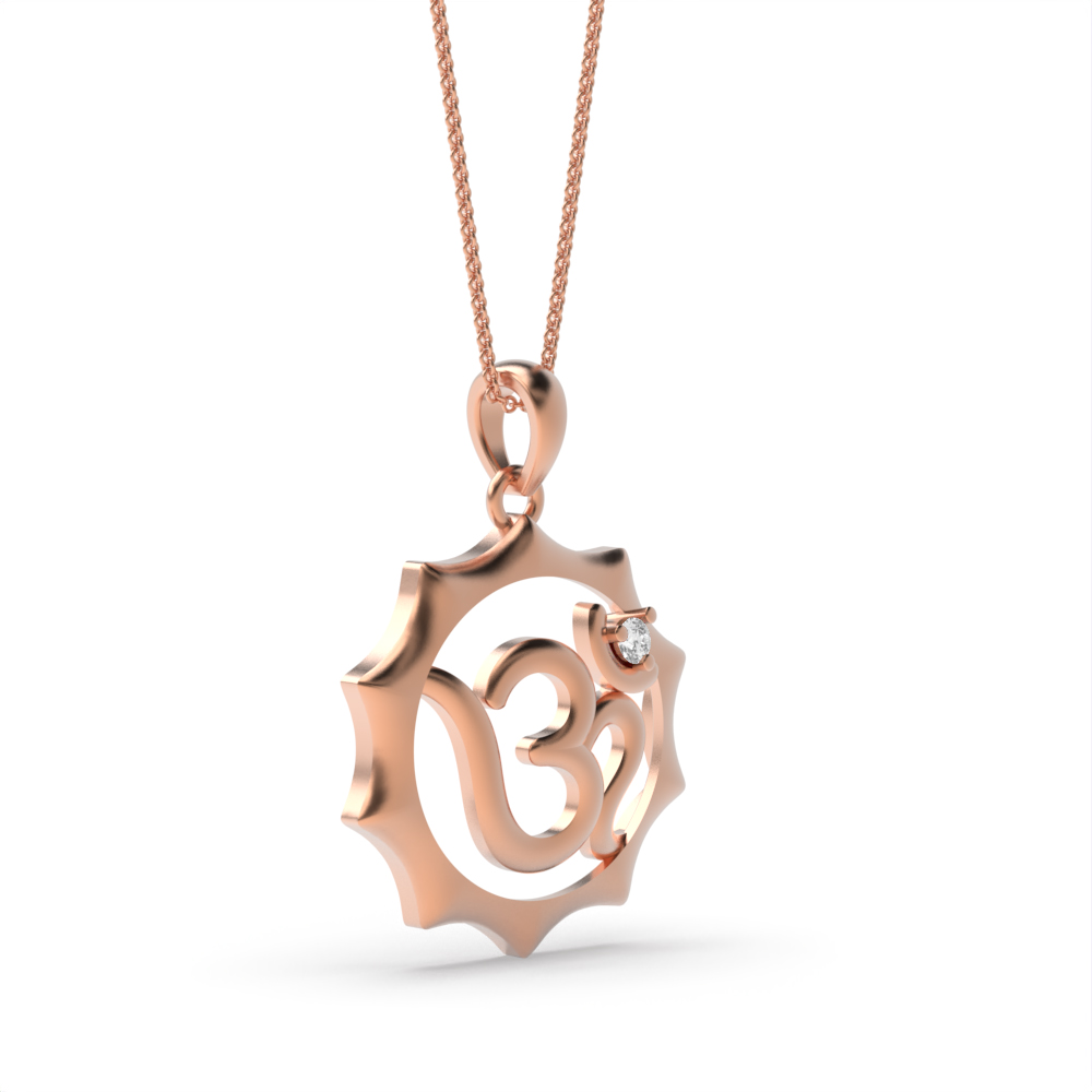 Rose Gold Religious pendants