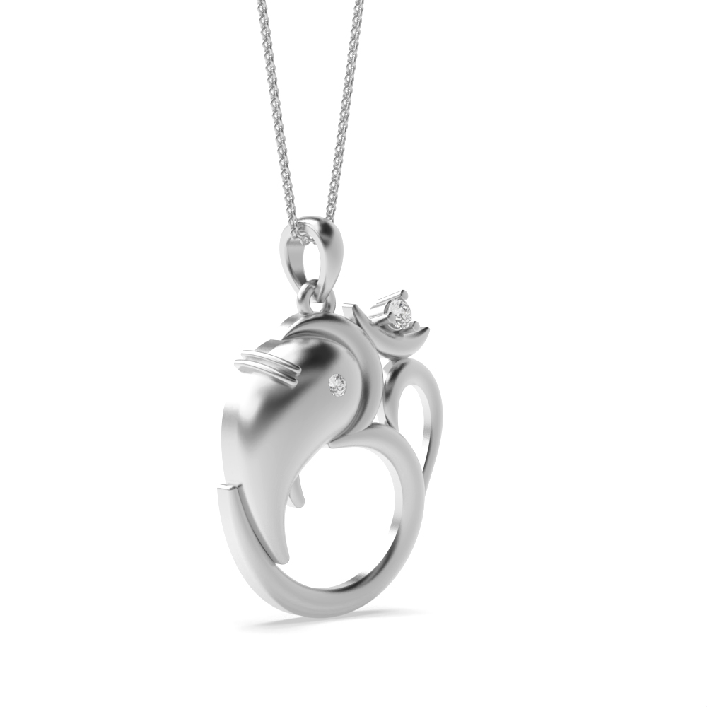 White Gold Religious pendants