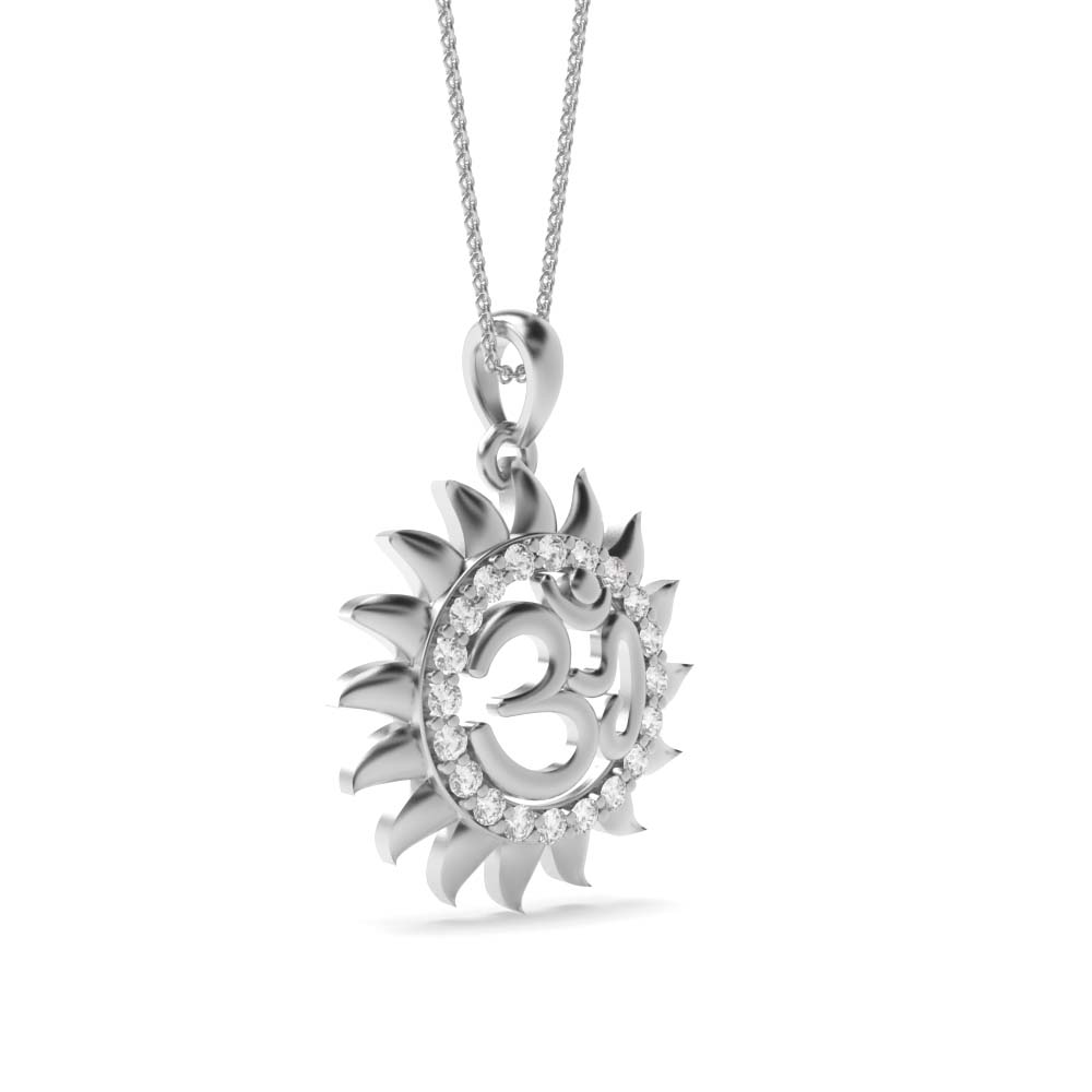 White Gold Religious pendants