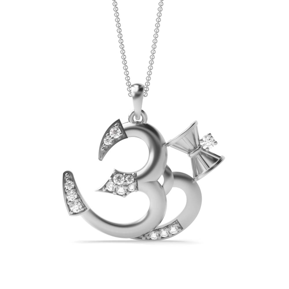 White Gold Religious pendants