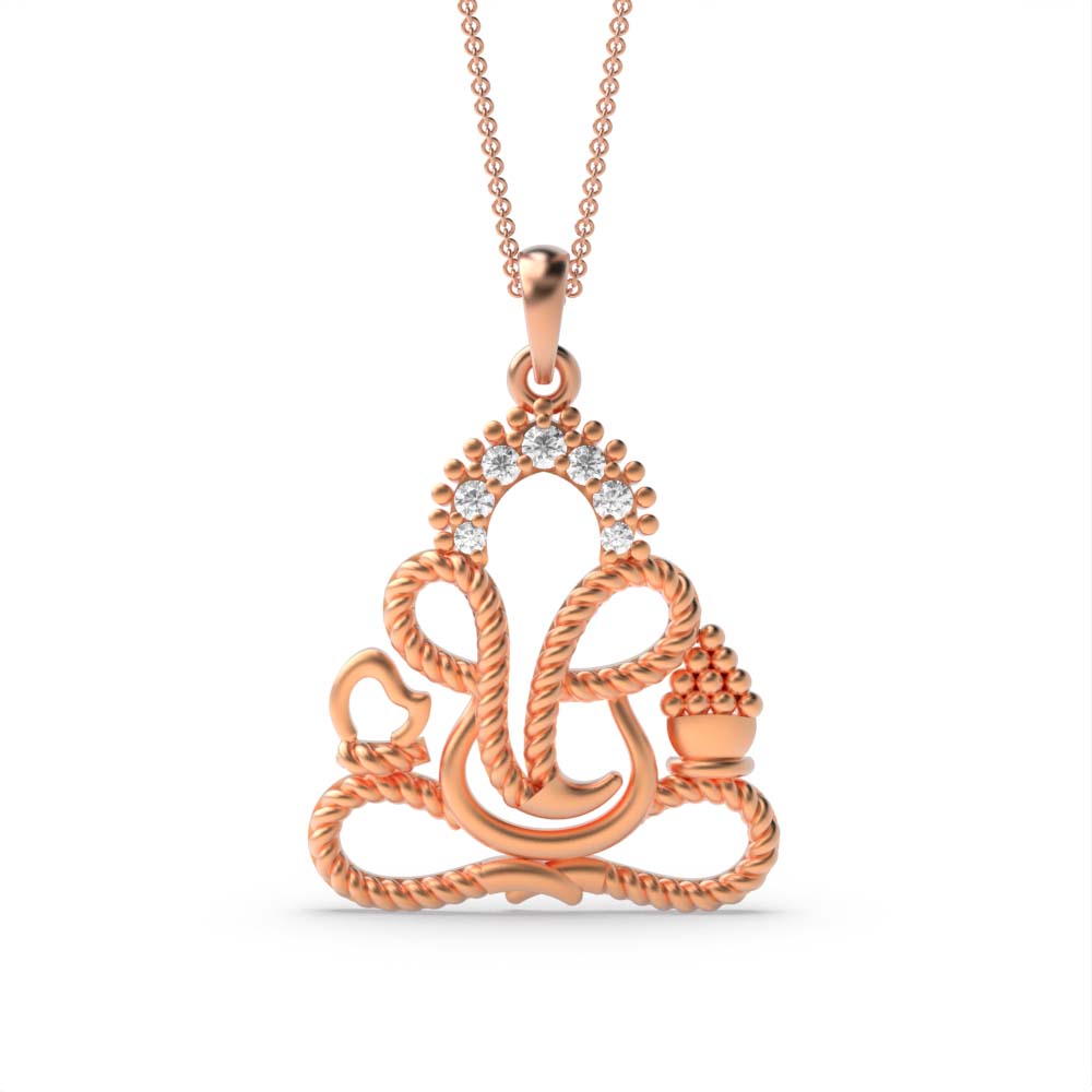 Rose Gold Religious pendants