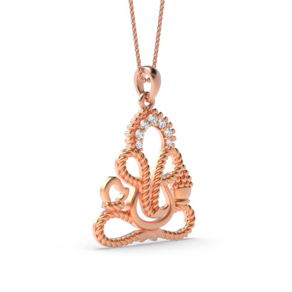 Rose Gold Religious pendants