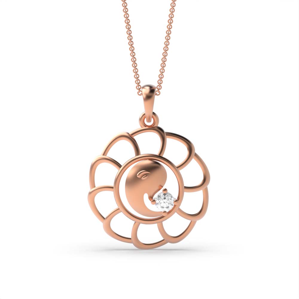 Rose Gold Religious pendants