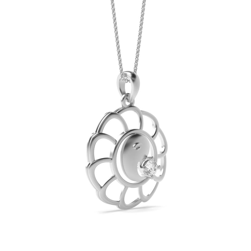 White Gold Religious pendants