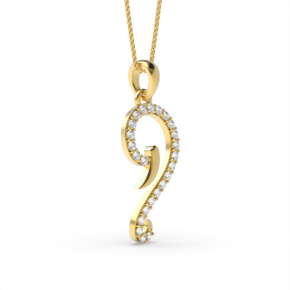 Yellow Gold designer-pendants