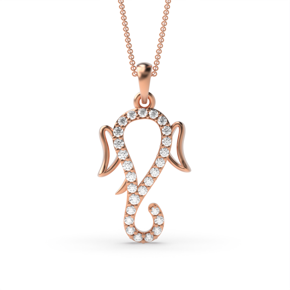 Rose Gold Religious pendants