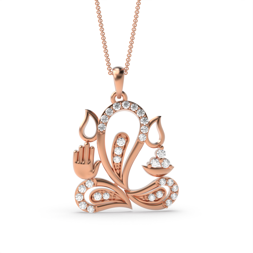 Rose Gold Religious pendants