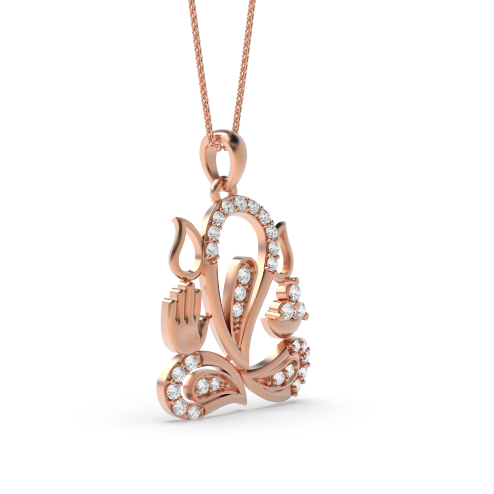 Rose Gold Religious pendants