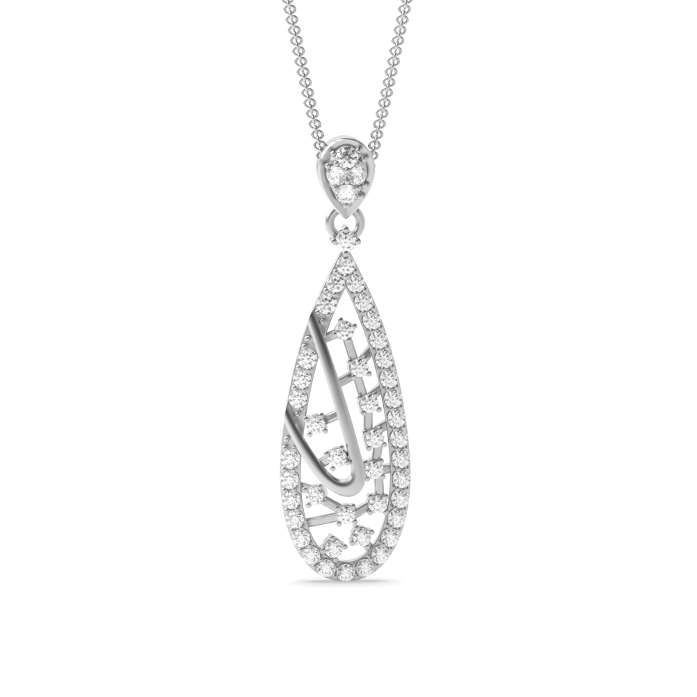 White Gold designer-pendants