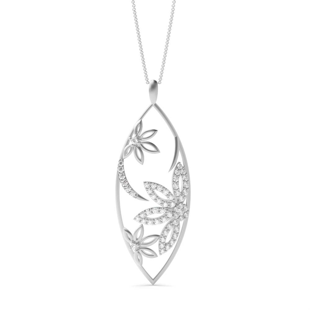 White Gold designer-pendants