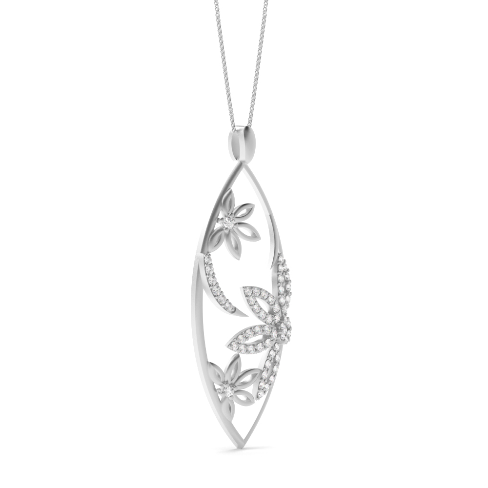 White Gold designer-pendants