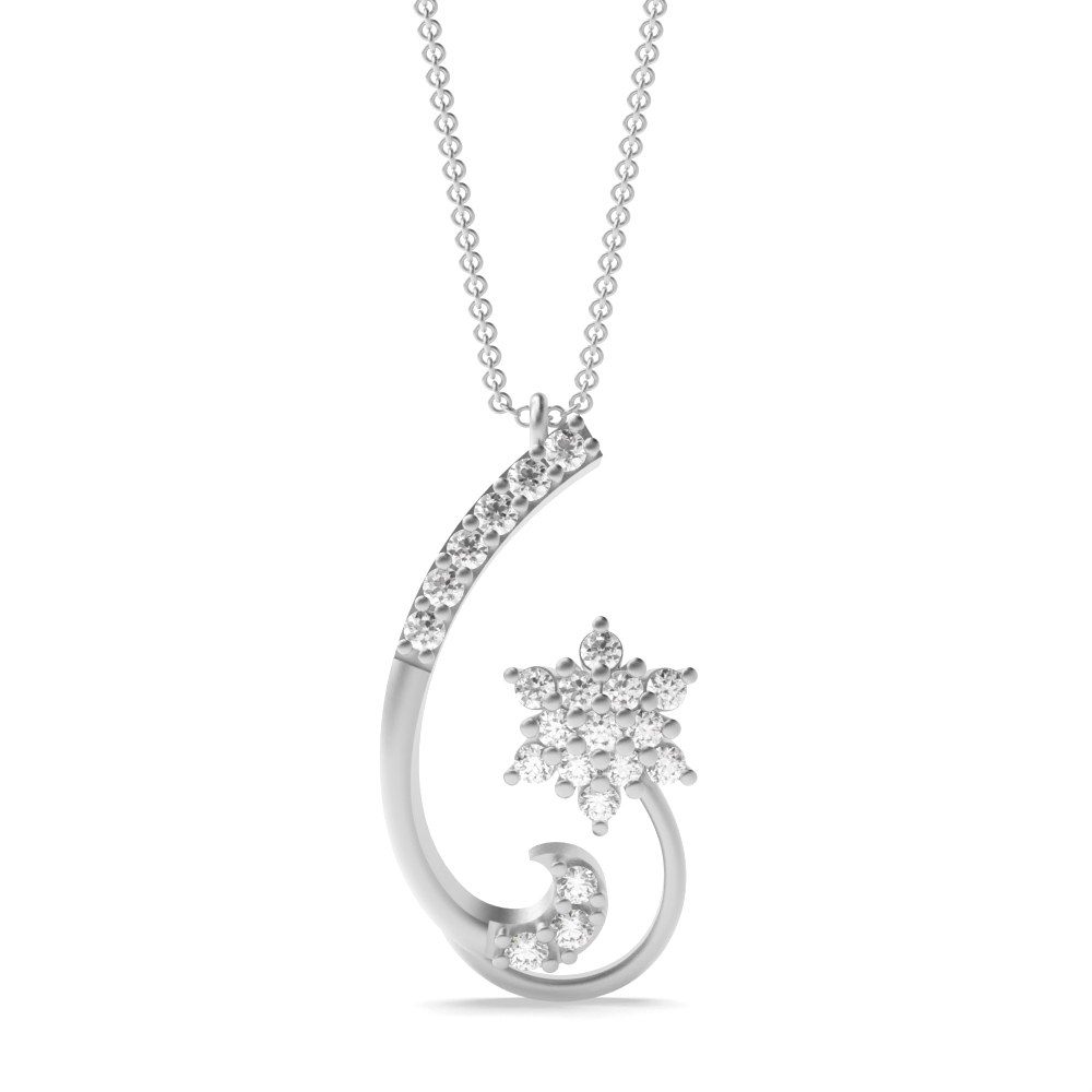 White Gold designer-pendants