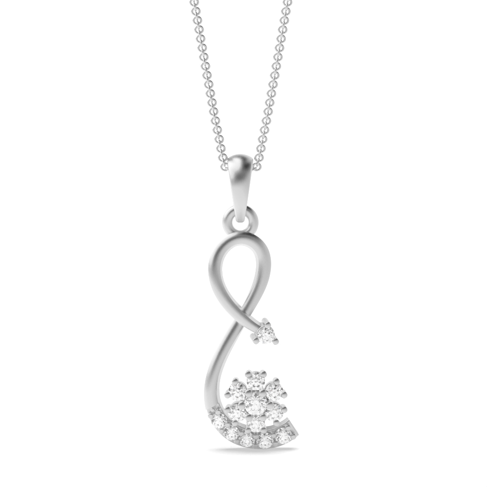 White Gold designer-pendants