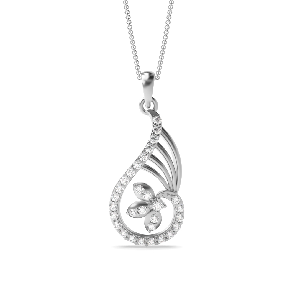 White Gold designer-pendants