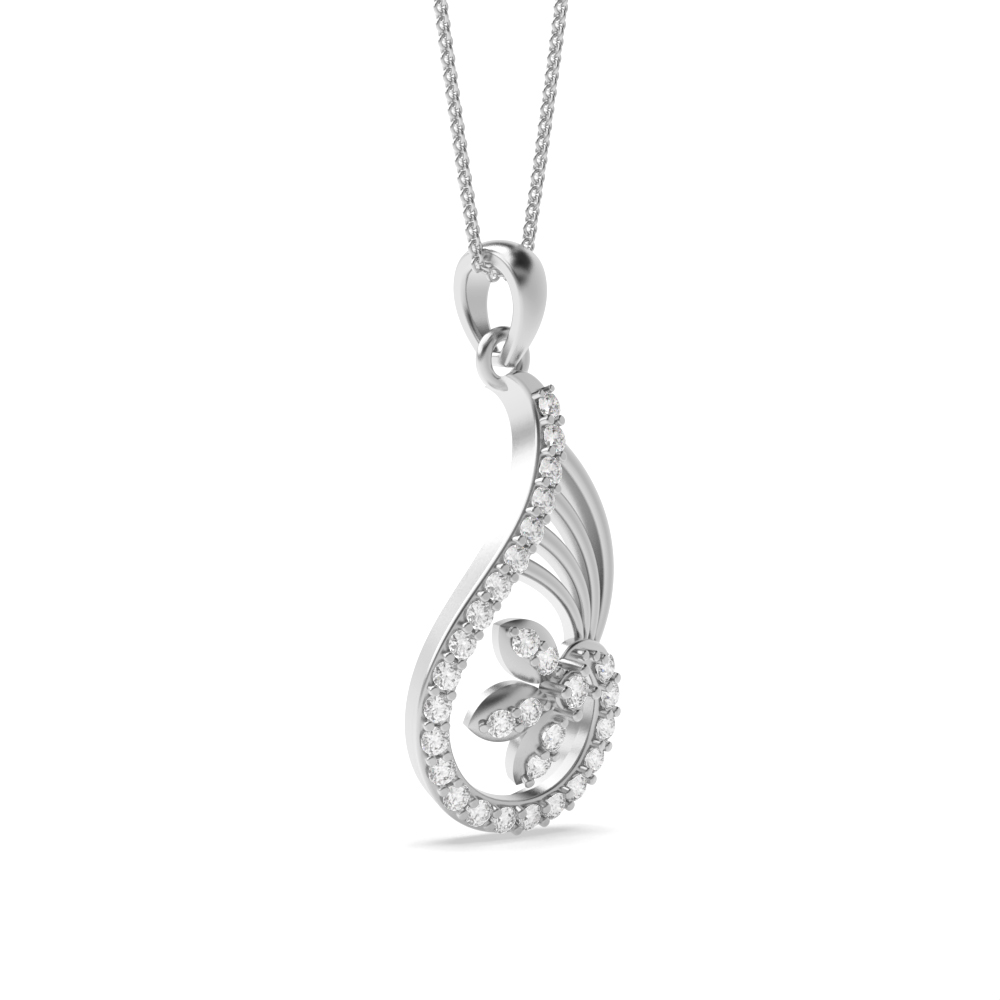 White Gold designer-pendants