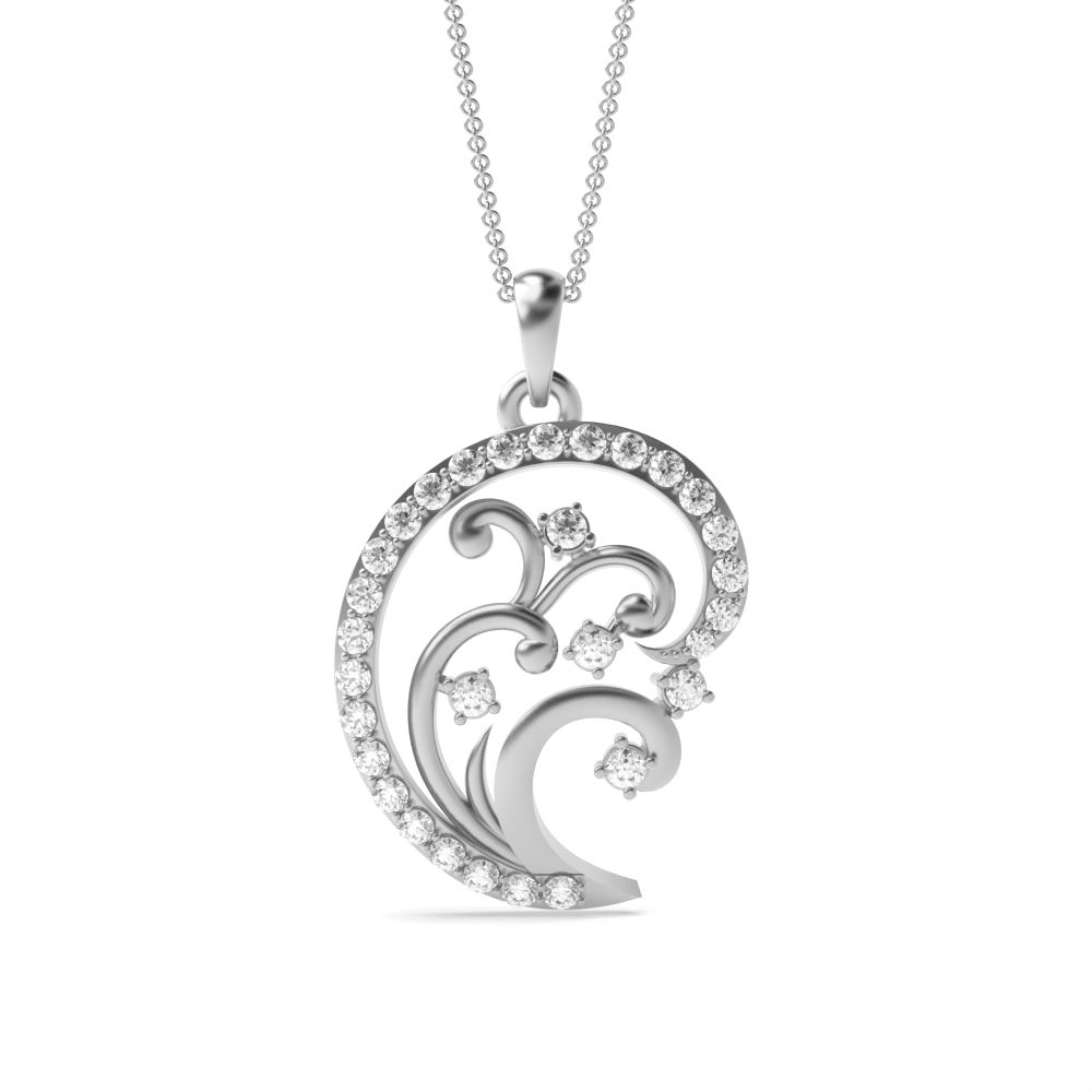 White Gold designer-pendants