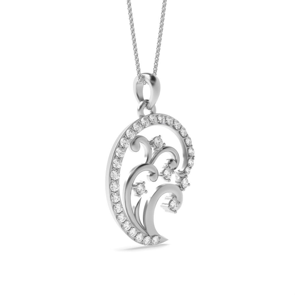 White Gold designer-pendants