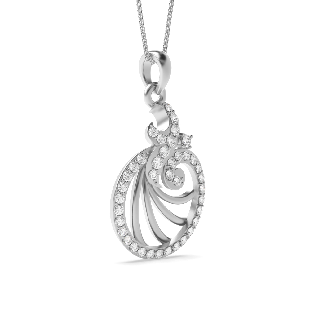 White Gold designer-pendants