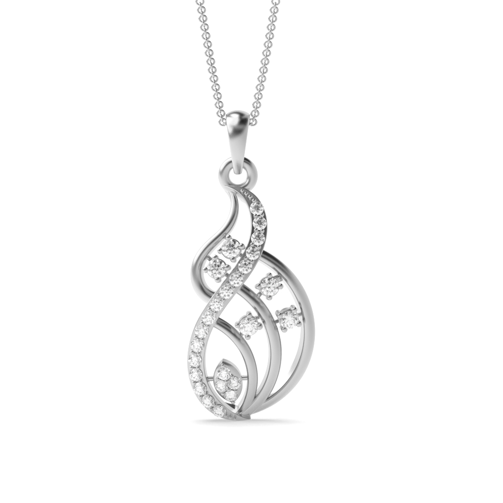 White Gold designer-pendants