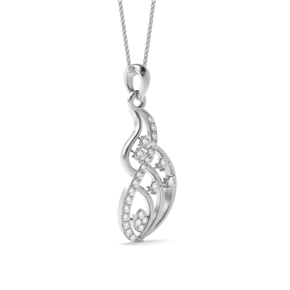 White Gold designer-pendants