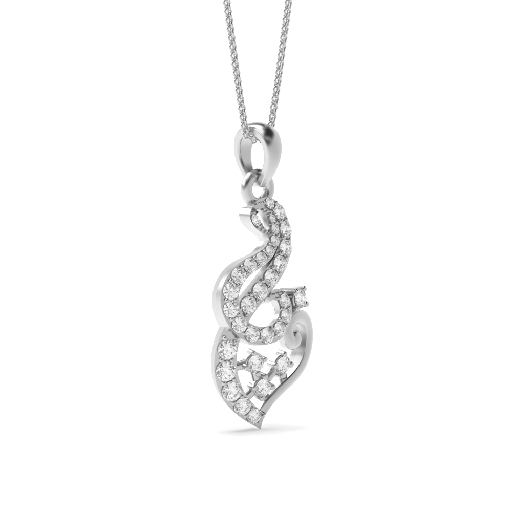 White Gold designer-pendants