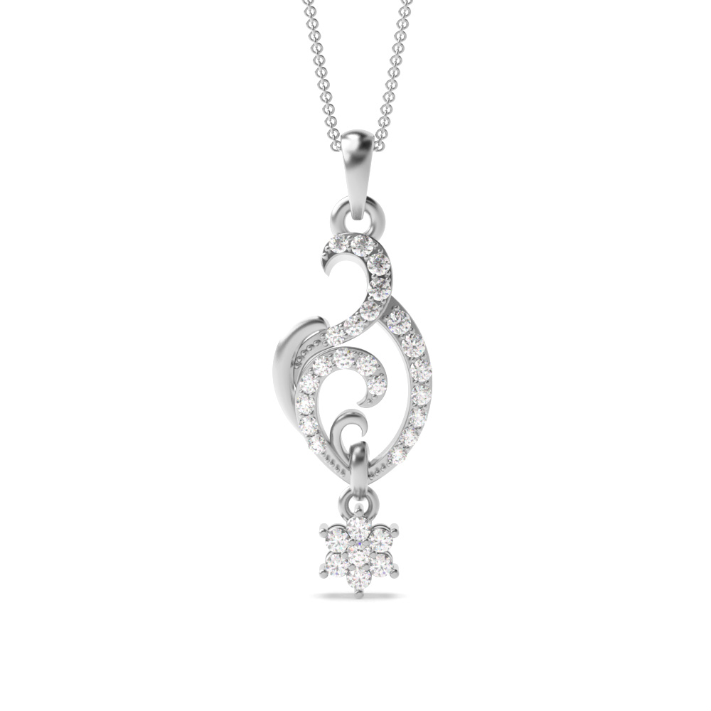 White Gold designer-pendants