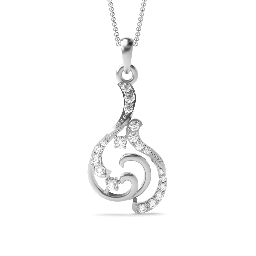 White Gold designer-pendants