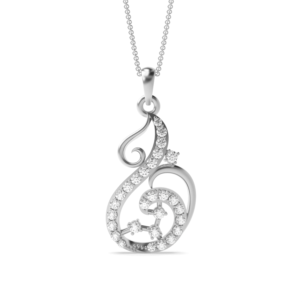White Gold designer-pendants
