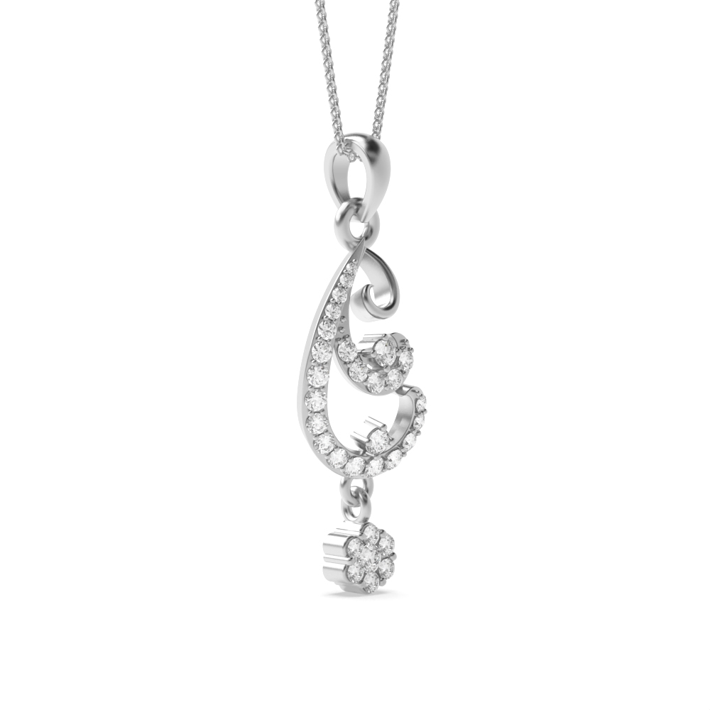 White Gold designer-pendants