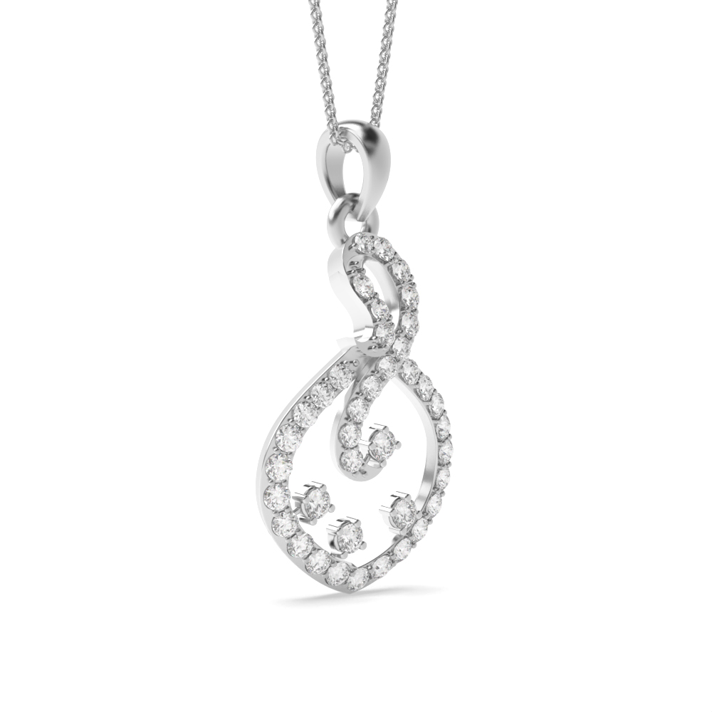 White Gold designer-pendants