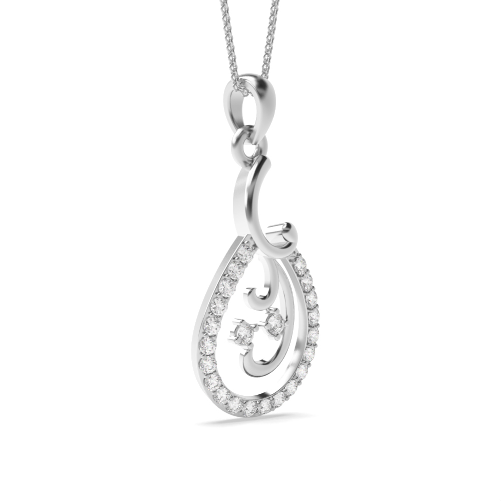 White Gold designer-pendants