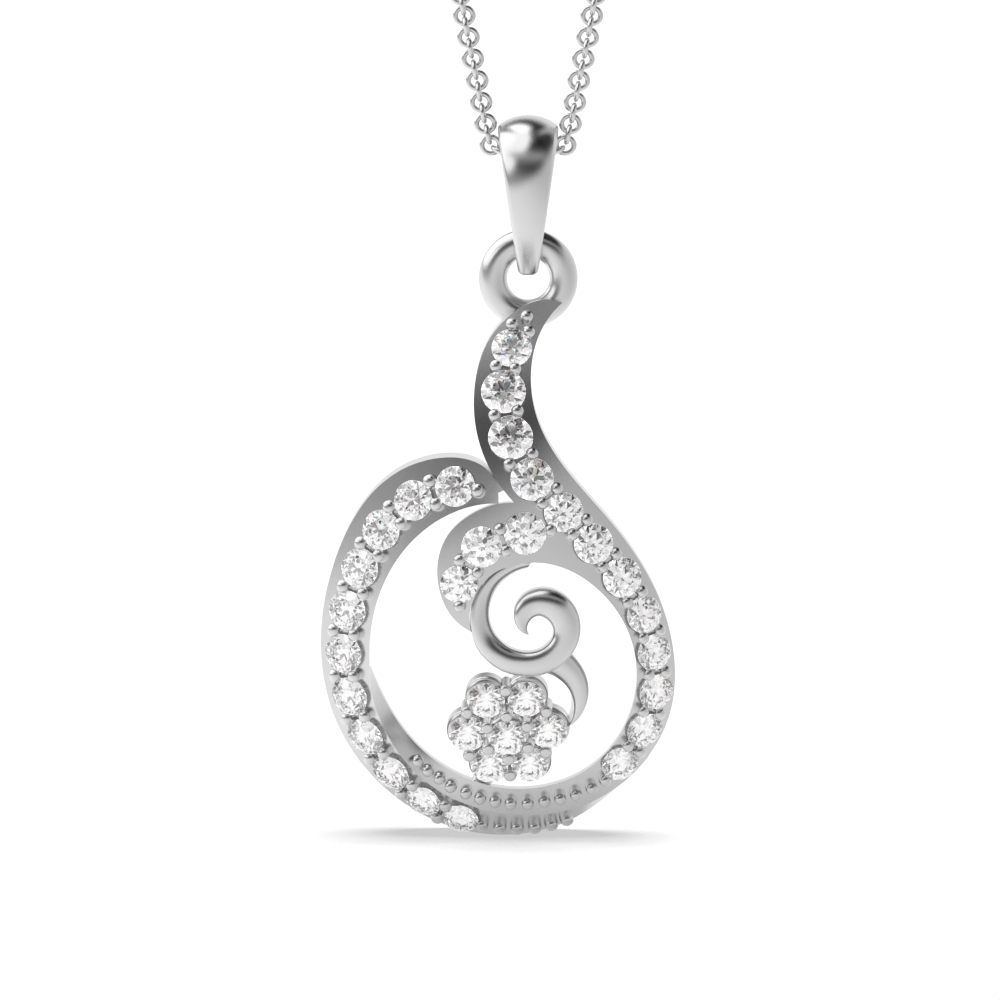 White Gold designer-pendants