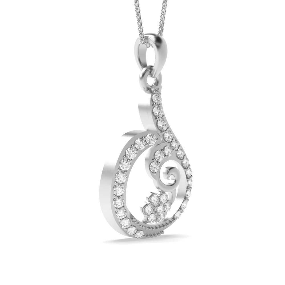 White Gold designer-pendants