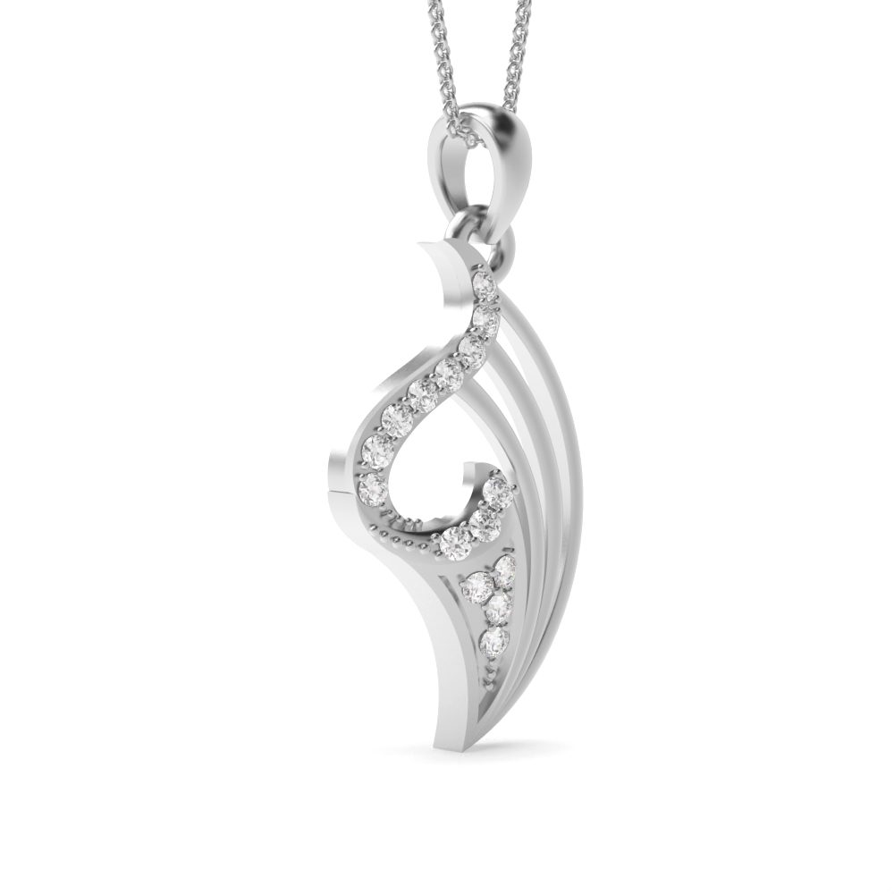 White Gold designer-pendants