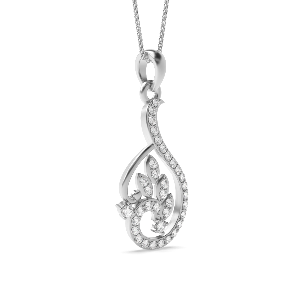 White Gold designer-pendants