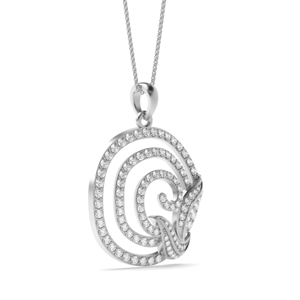 White Gold designer-pendants