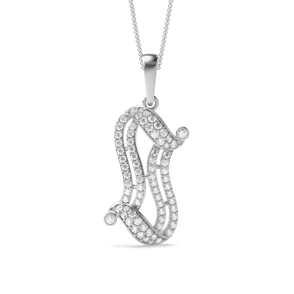 White Gold designer-pendants