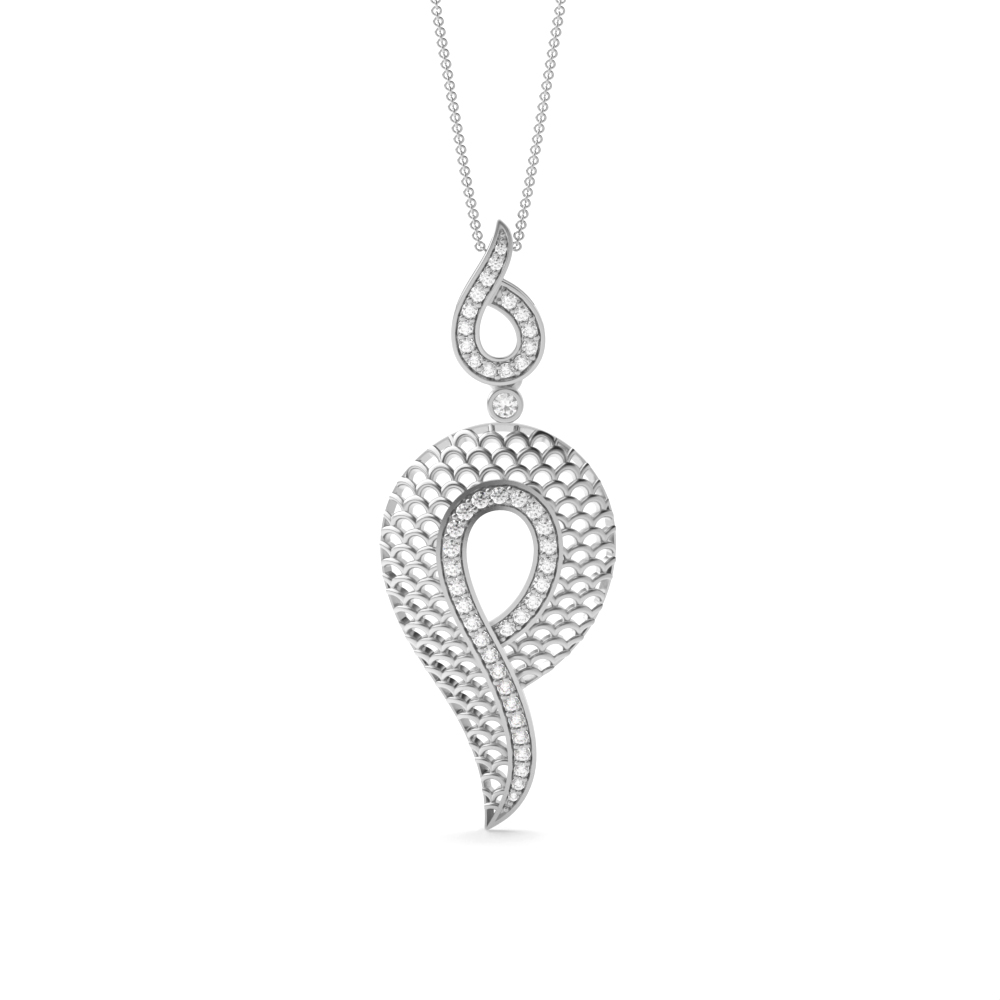 White Gold designer-pendants