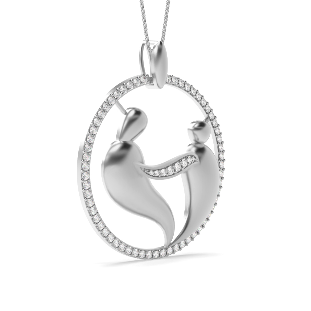 White Gold designer-pendants