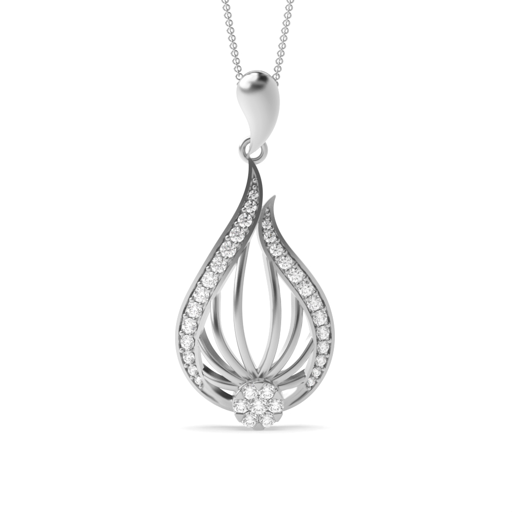 White Gold designer-pendants