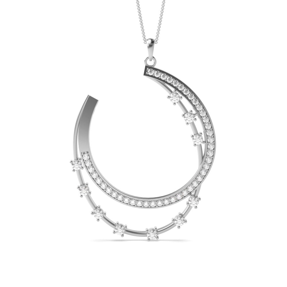 White Gold designer-pendants