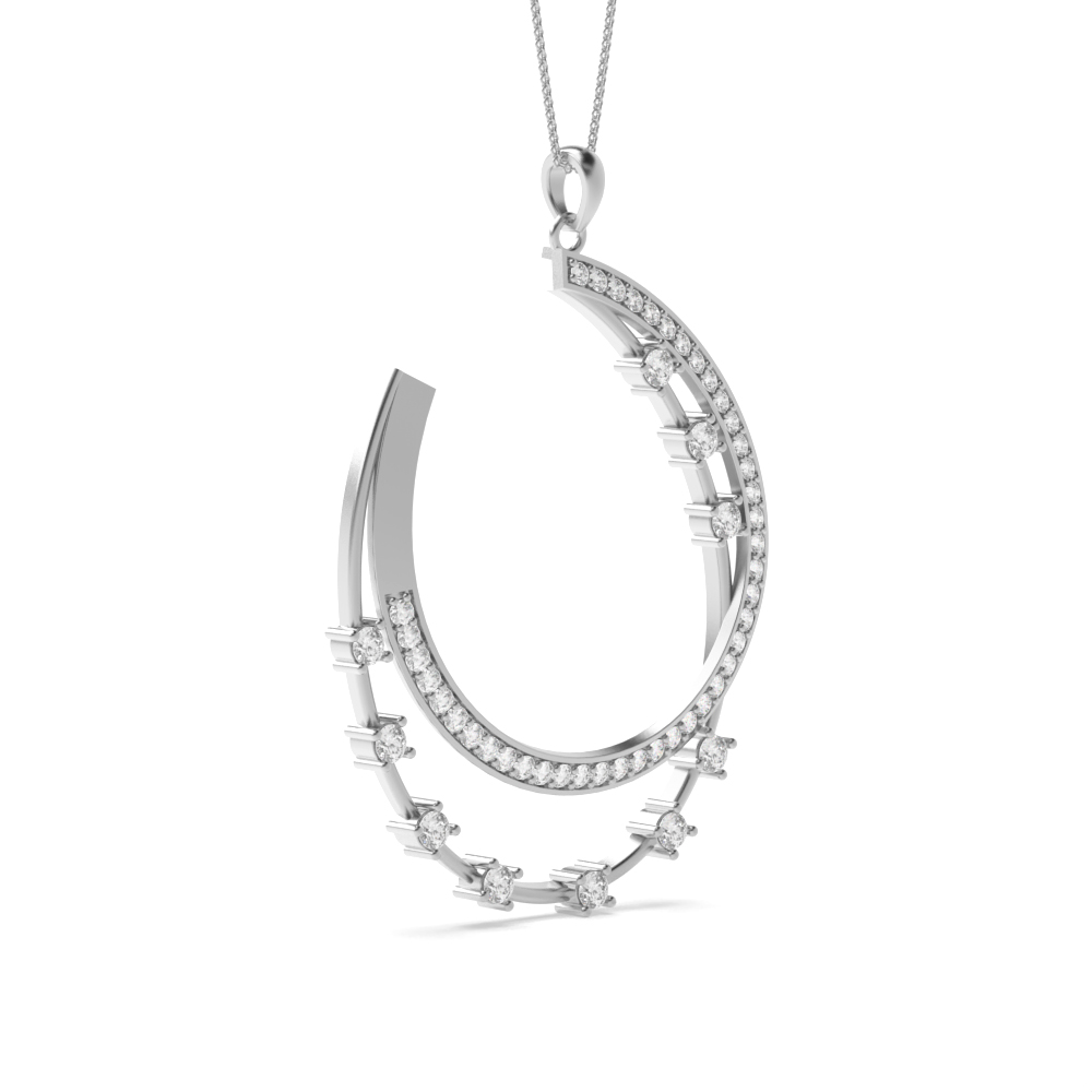 White Gold designer-pendants