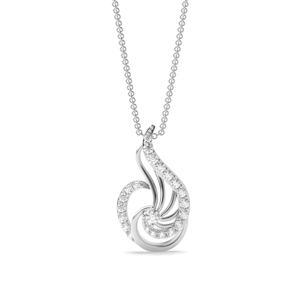 White Gold designer-pendants