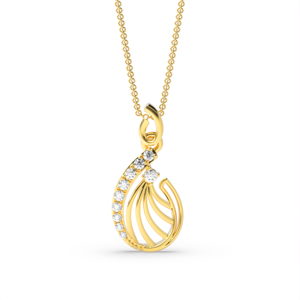 Yellow Gold designer-pendants
