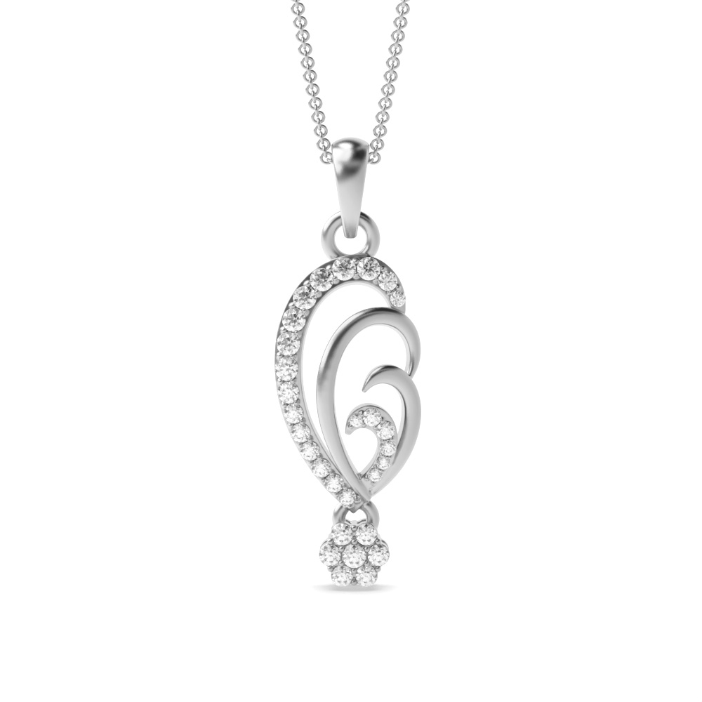 White Gold designer-pendants