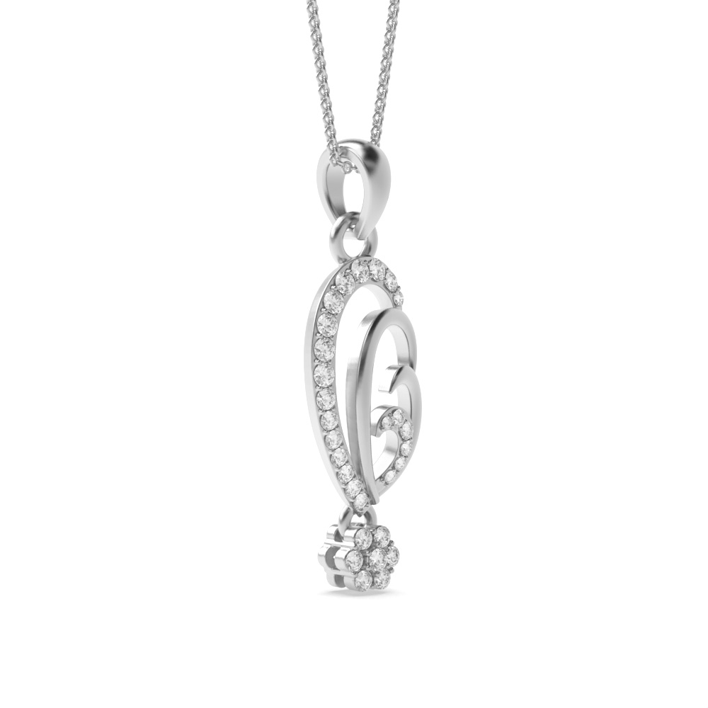 White Gold designer-pendants