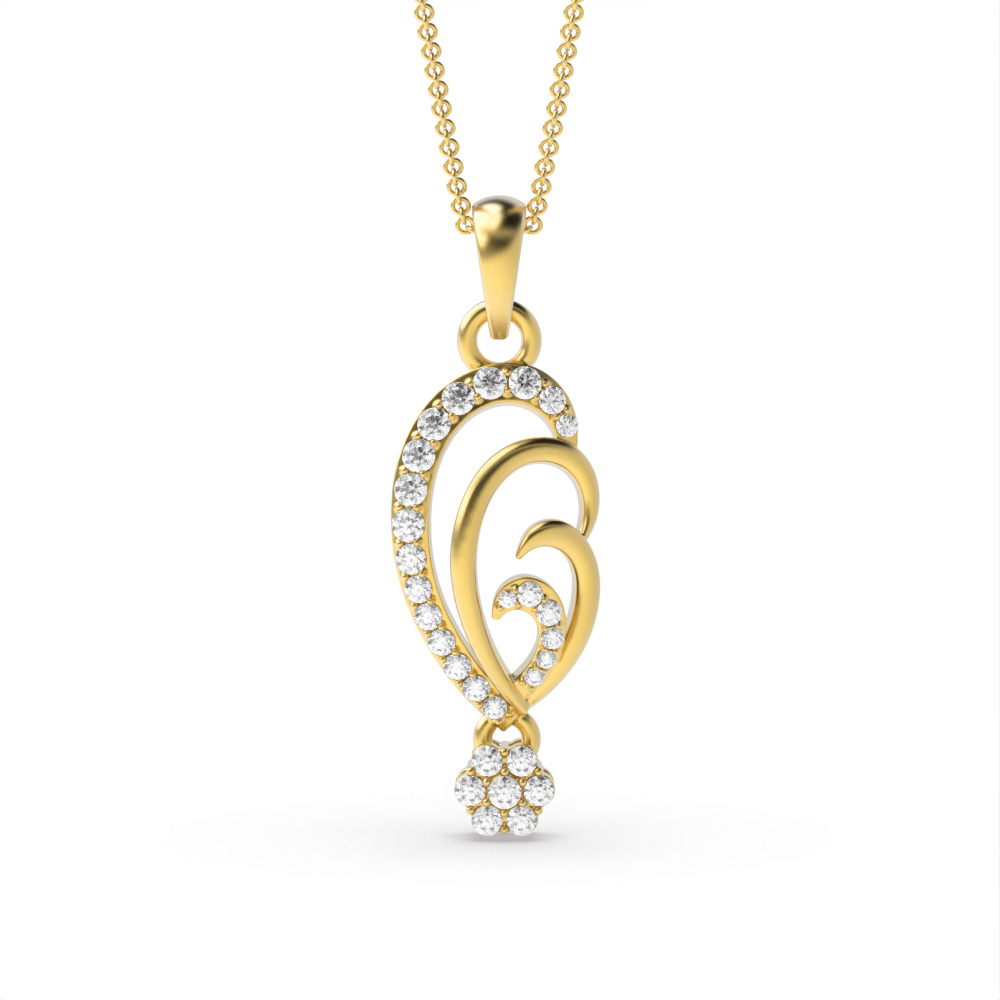 Yellow Gold designer-pendants